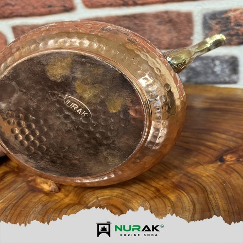 Bakır Klasik Demlik
