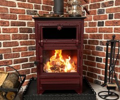 Külliye de Kanal D Programında Kullanılan Şömine Soba