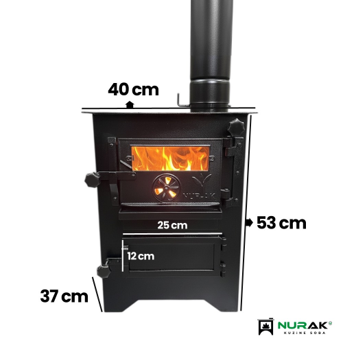 Fırınlı Kamp Karavan Sobası