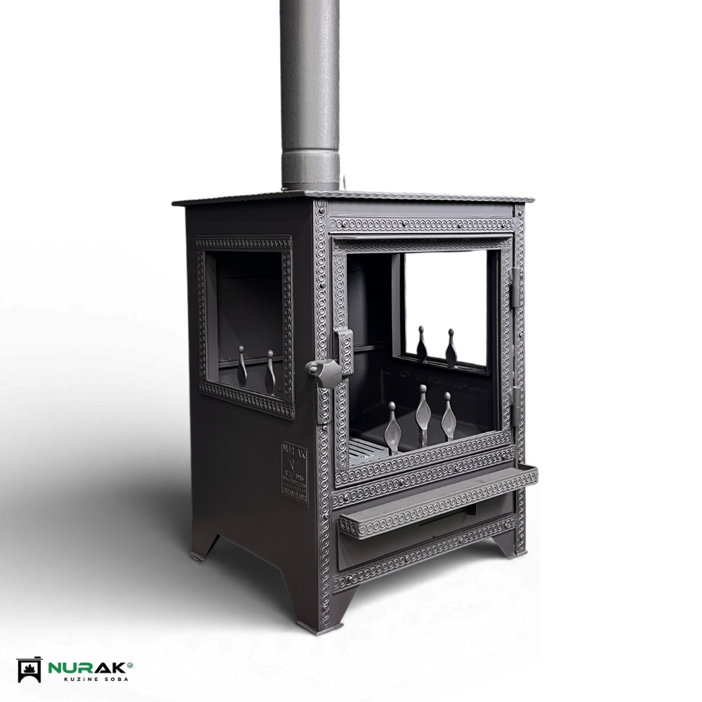 Üç Camlı Uranüs Lüks Şömine